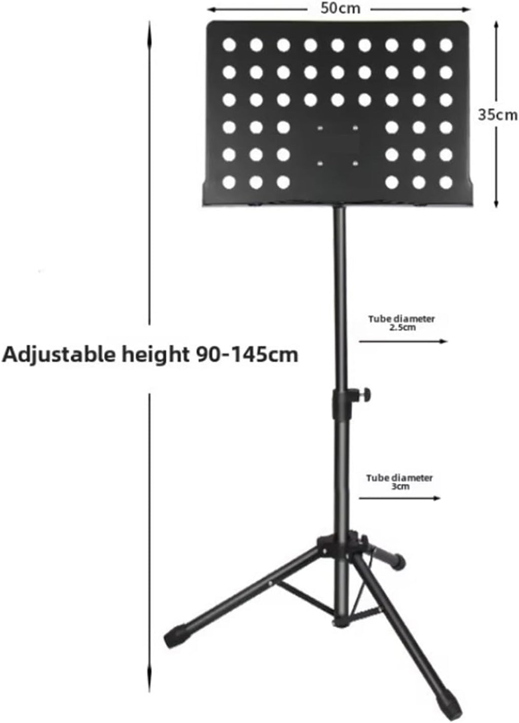 Music Stand Flat Sheet Music Stand Violin Podium Sheet Music Portable Thickening and Lifting Large Sheet Music Stand Guitar