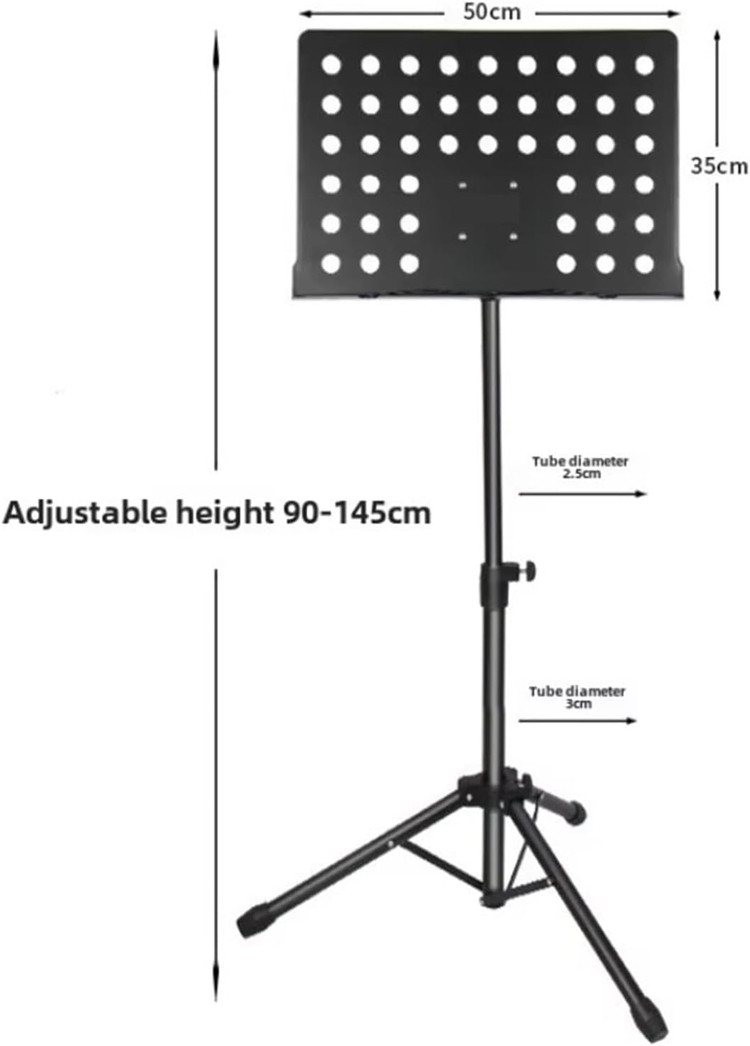 Music Stand Flat Sheet Music Stand Violin Podium Sheet Music Portable Thickening and Lifting Large Sheet Music Stand Guitar