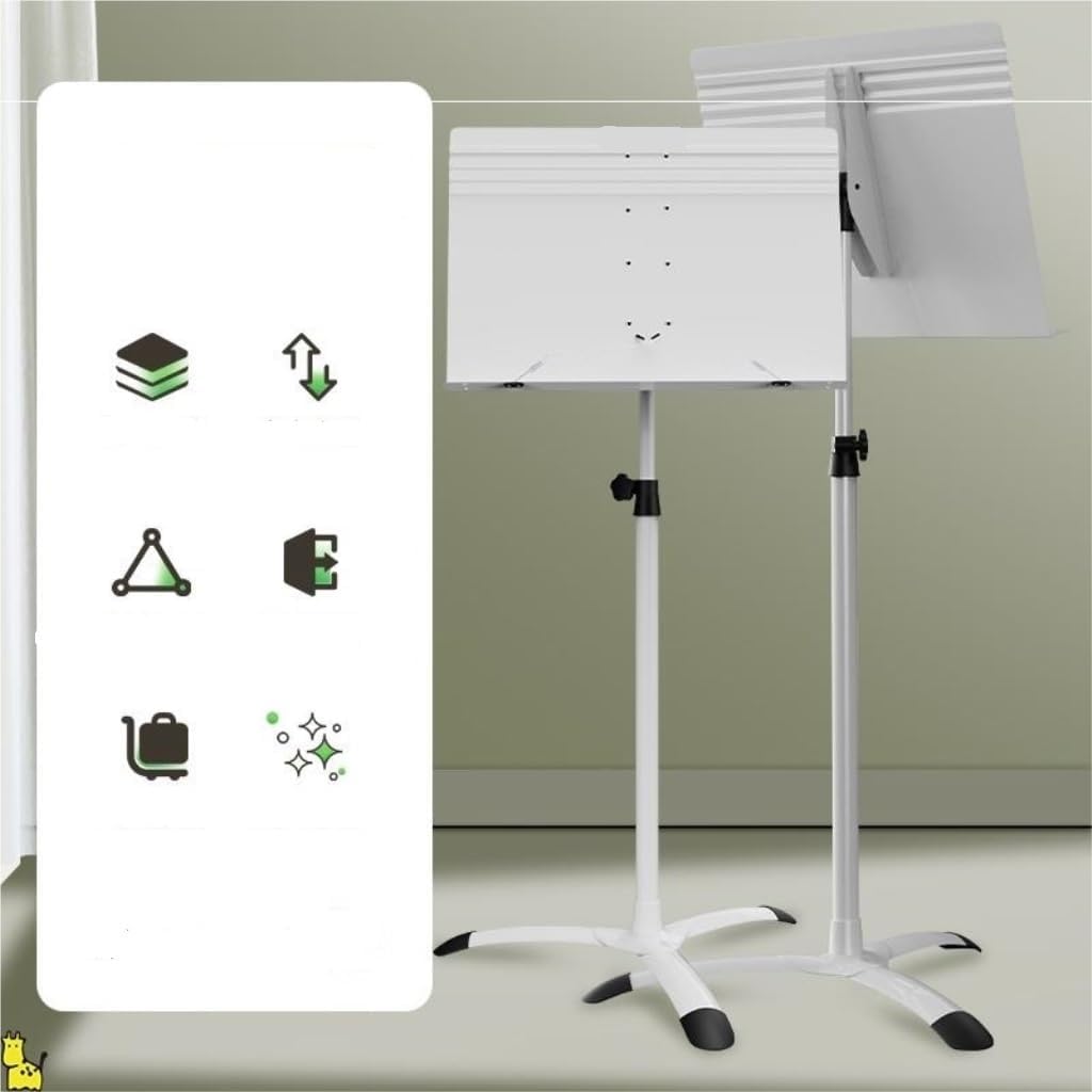 Music Stand Guitar And Violin Music Stand Home Music Stand Music Stand Guitar Drum Music Stand Violin Conductor's Desk Sheet Music Stand(Black)