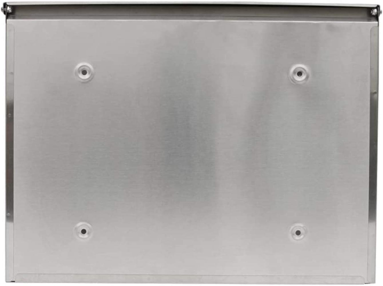 Mailbox Villa Rainproof Wall Postbox 304 Stainless Steel Glass Outdoor
