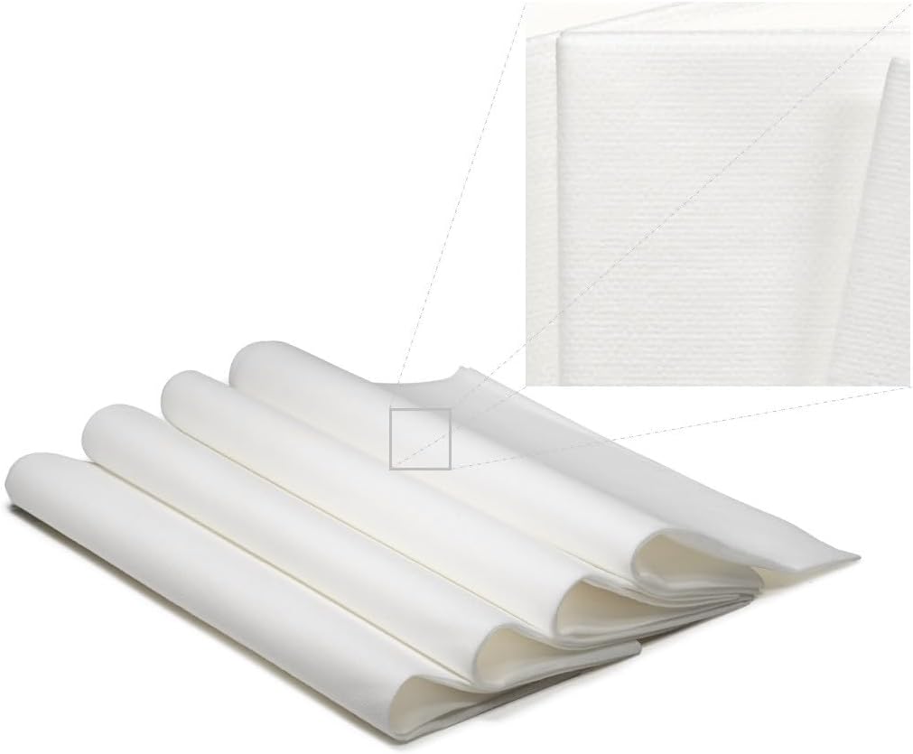 ' OCCASIONS ' 360 pcs/40 Guest-Full Tableware Set-Wedding Disposable Plastic Plates Silverware, Silver Rim Tumblers & Linen Feel Napkins/Metal Napkin Rings (Combo D, White & Silver Rim)