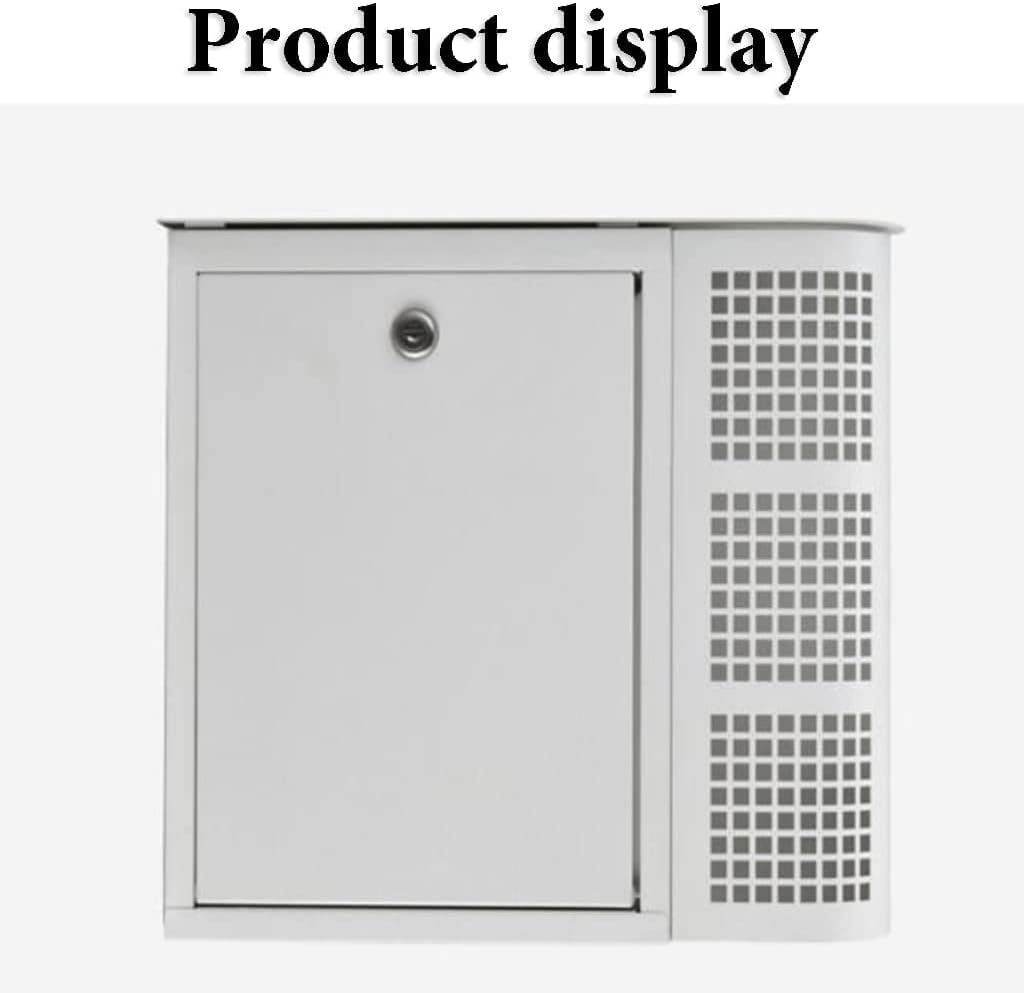 Outdoor Post Box Metal Mailboxes Bulk Mail Organizer Drop Box Galvanized Sheet Mailbox Wall Mount Mailbox with Lock Safer