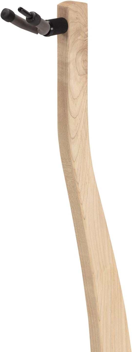 Zither Wooden Violin or Viola Stand - Handcrafted Solid Maple Wood Floor Stands, Made in USA