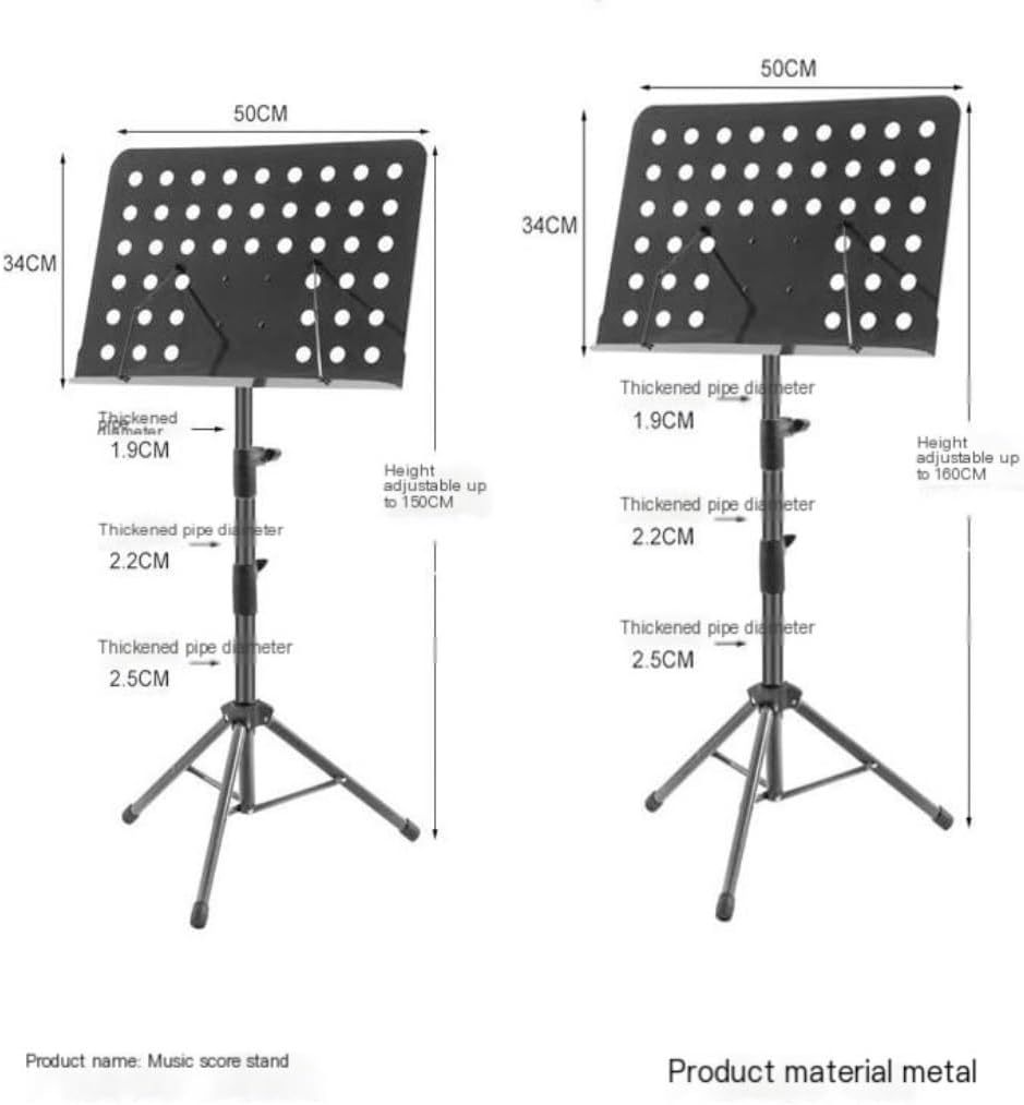 Music Stand Music Stand Guzheng Guitar Stand Drum Stand Music Stand Convenient For Home Performance Violin Stand Sheet Music Stand(Blue,B)