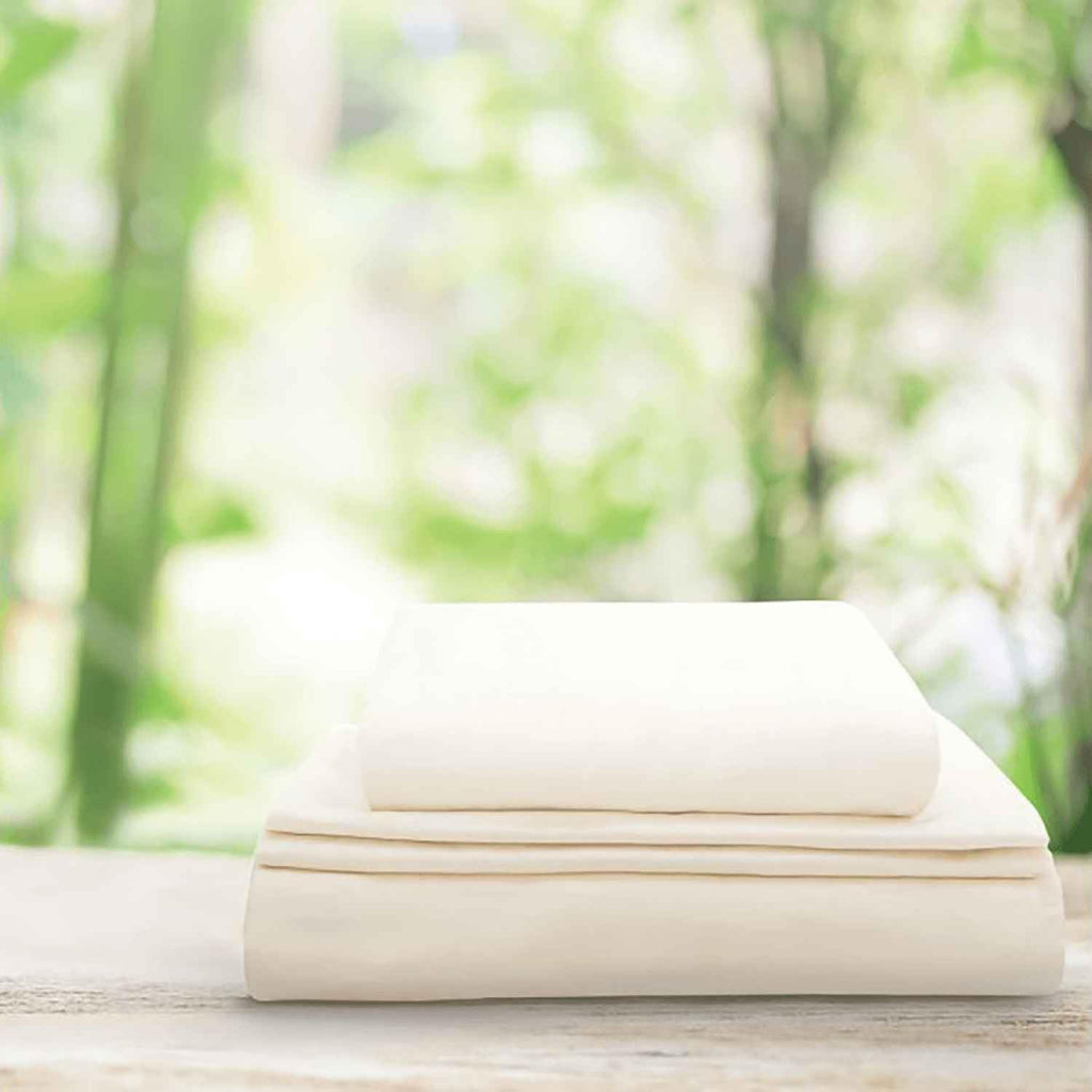 Naturepedic Organic Luxury California King Sheet Set - 4 Piece Soft Sheets for California King Size Bed - Comfy Breathable & Fitted Bed Sheet - 400 Thread Count Organic Cotton Sheet Set