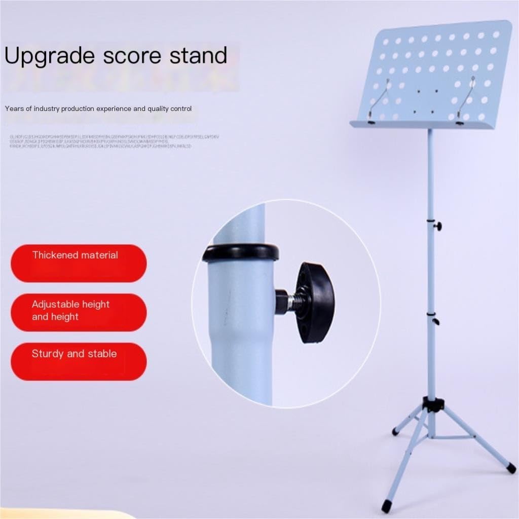 Music Stand Music Stand Guzheng Guitar Stand Drum Stand Music Stand Convenient For Home Performance Violin Stand Sheet Music Stand(Blue,B)