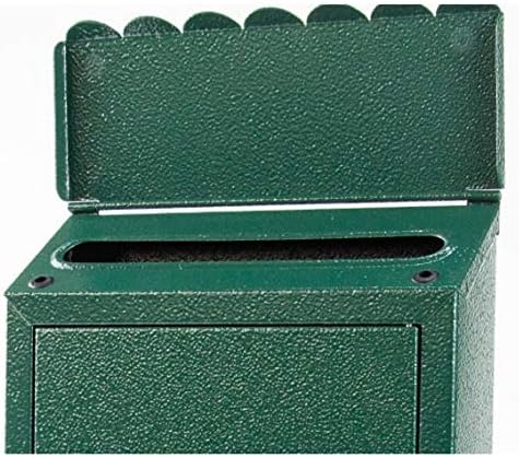 European Pastoral Letter Box Wall Outdoor with Lock Mail Box Rain Post Box