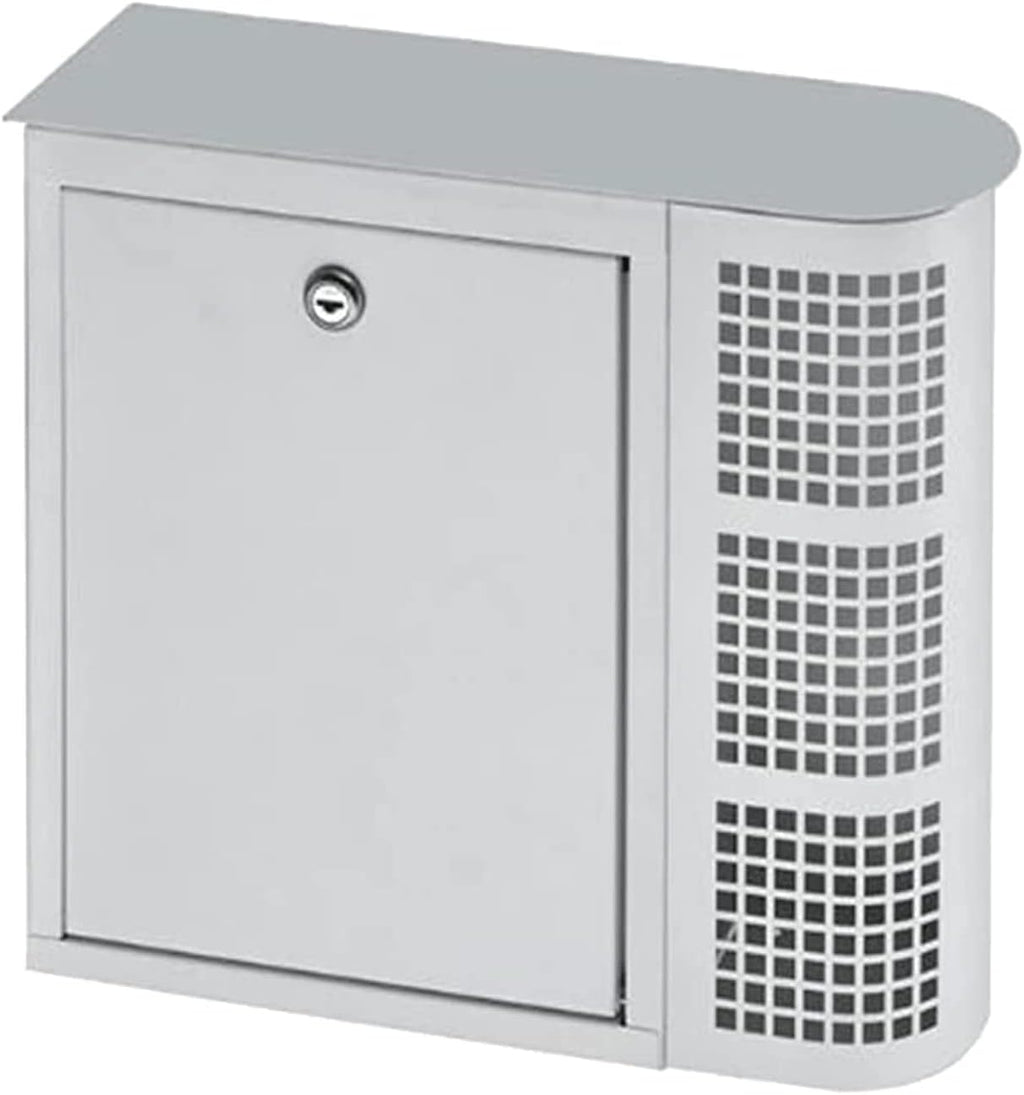 Outdoor Post Box Metal Mailboxes Bulk Mail Organizer Drop Box Galvanized Sheet Mailbox Wall Mount Mailbox with Lock Safer