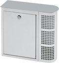 Outdoor Post Box Metal Mailboxes Bulk Mail Organizer Drop Box Galvanized Sheet Mailbox Wall Mount Mailbox with Lock Safer
