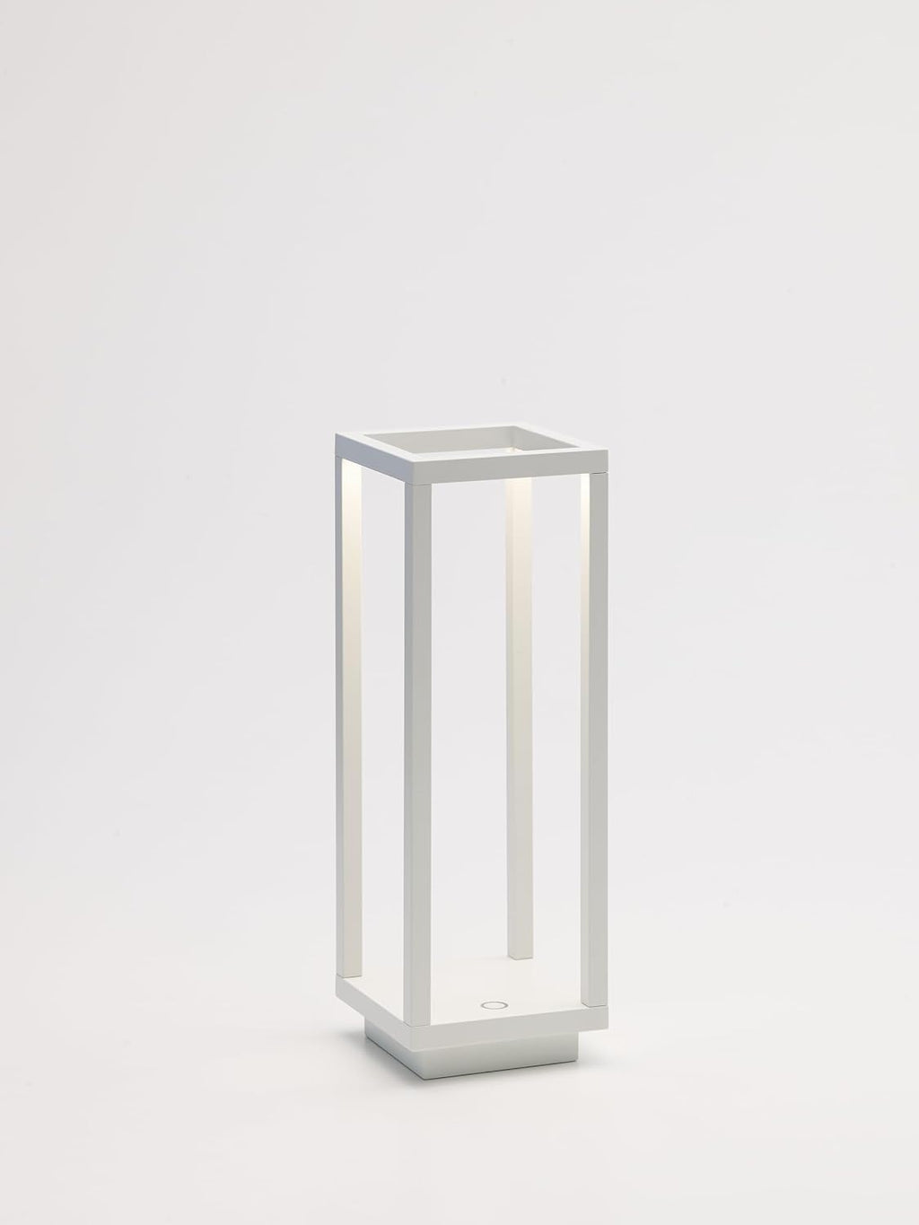 Zafferano, Home Pro Lamp, Rechargeable Cordless Table Lamp with Touch Controls, Suitable for Indoor and Outdoor, Dimmer, 3000 K, Height 11.6 Inches, White Color