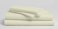 800 Thread Count-4Pcs Bedding Set 100% Cotton Bed Sheets, Ivory Cal-King Sheets Set, Long-Staple Combed Cotton, Sateen Weave for Soft & Cozy Cotton, Fits Mattress Upto 15'' Deep Pocket