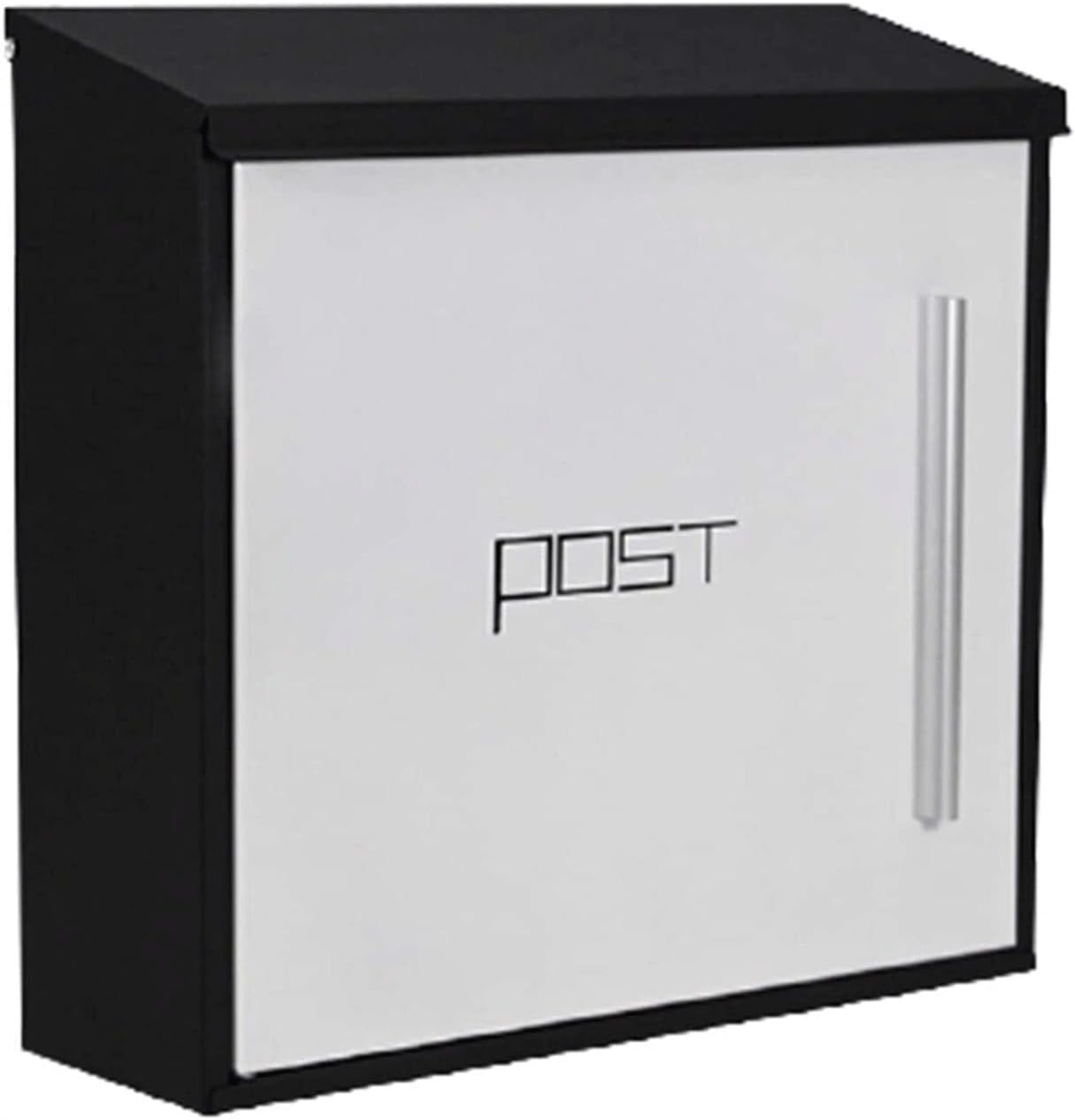 Mailboxes for Outside Wall Mounted Mailbox with Handle Post Box Stainless Steel Drop Box Outdoor Decorative Suggestion Box