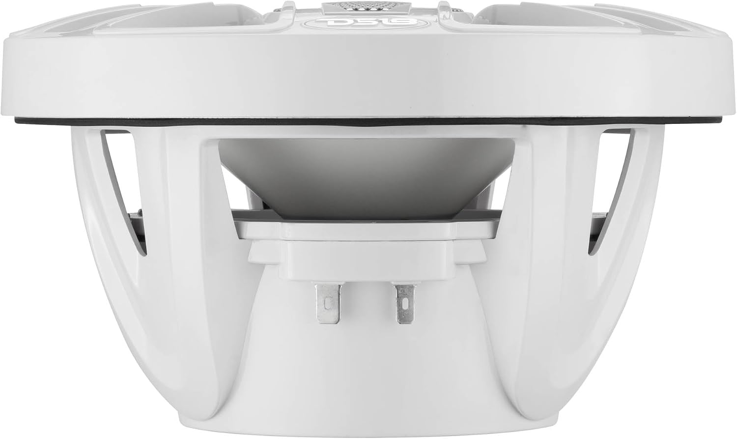 DS18 NXL-IQ7.7/WH 7.7' Marine Coaxial Speakers with Digital LED Lights and Deck Light, Bullet Tweeter, 175W RMS, IP65 Waterproof, High Sensitivity 96dB, Marine Audio for Boats & Powersports - Pair