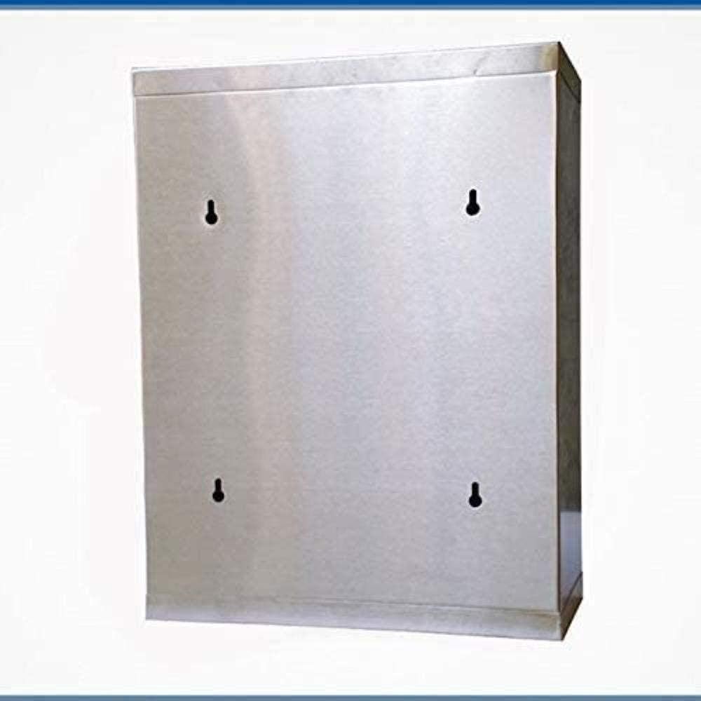 Mailbox Letter Box Stainless Steel Rainproof Letter Box Postbox Simple Villa with Lock Outdoor