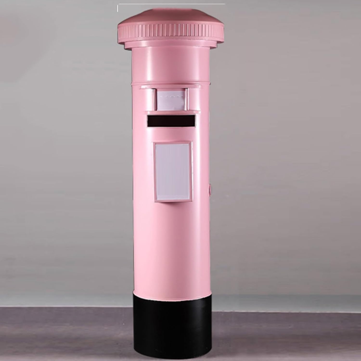 Locking Metal Mailbox 47.2' Tall Mailbox Rear Opening Door Outdoor Rainproof Parcel Boxes with Rain Strip Multiple Color Options