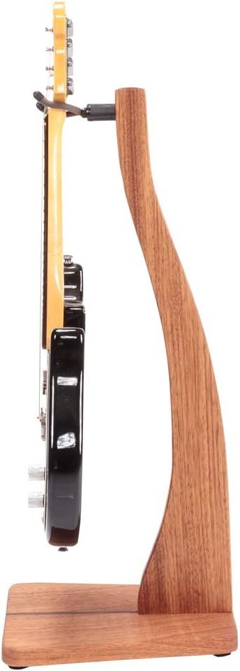 Zither Wooden Ukulele or Mandolin Stand - Handcrafted Solid Mahogany Wood Floor Stands, Made in USA