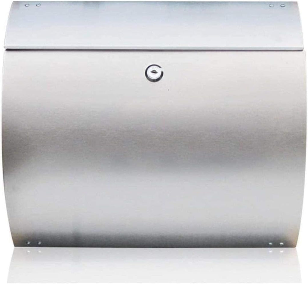 Mailbox Stainless Steel Letter Box Postbox Outdoor Waterproof Villa Hanging Security