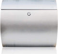 Mailbox Stainless Steel Letter Box Postbox Outdoor Waterproof Villa Hanging Security
