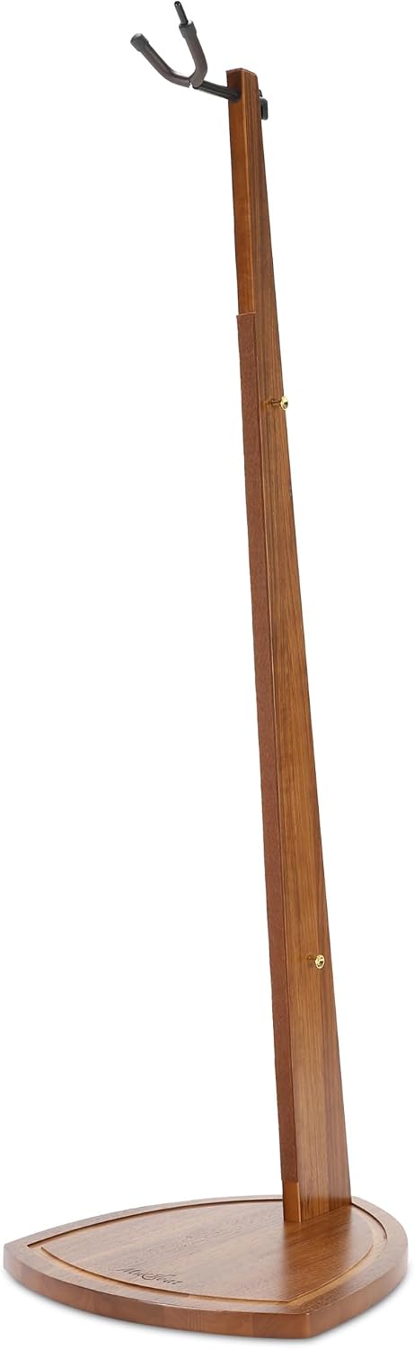 Cello Stand with Bow Holder, Handcrafted Zebra Grain Wood Floor Stand for 4/4 Full-Size and 1/2, 1/4, 3/4, 1/8, 7/8 Cello Home and Studio Display