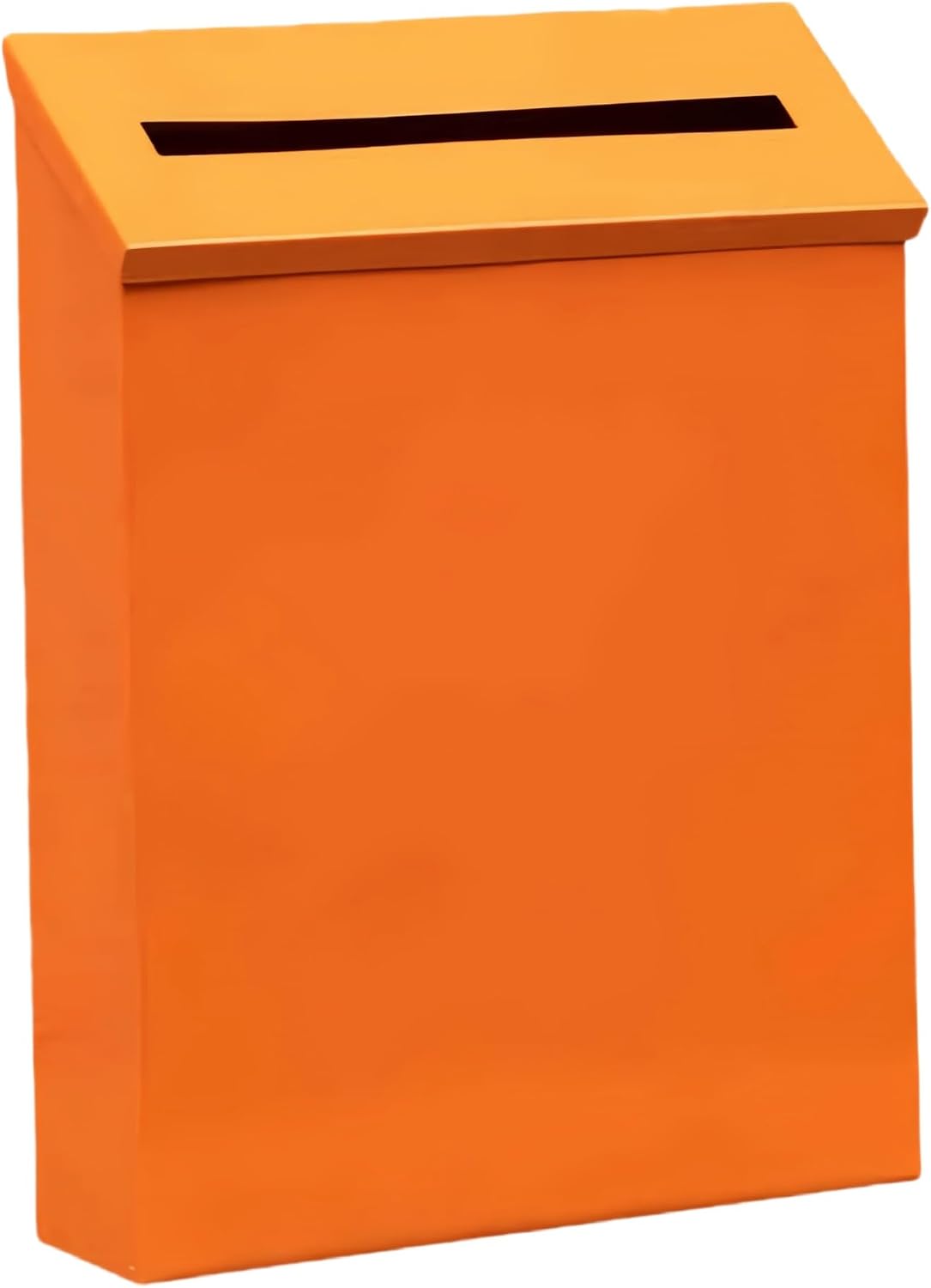 Modern Wall Mounted Mailbox with Large Storage Capacity, Metal Mailbox Hanging Secure Postbox for Office Business Home School Outdoor Indoor Use