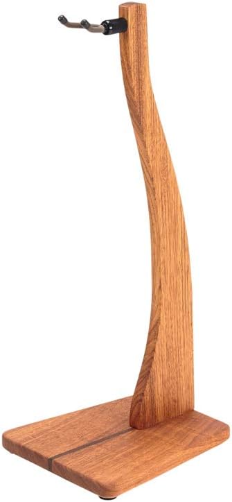 Zither Wooden Ukulele or Mandolin Stand - Handcrafted Solid Mahogany Wood Floor Stands, Made in USA