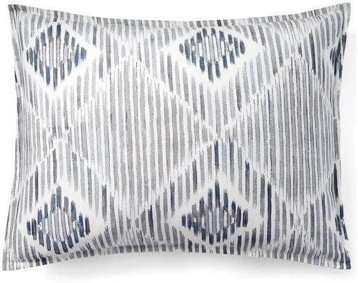 Lauren Ralph Lauren Austen Diamond Graphic Blue Grey King 3 pc Duvet Cover Set Shams