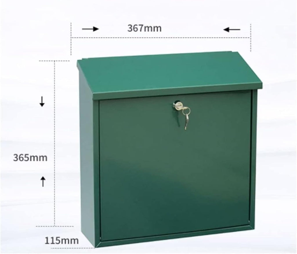 Stainless Steel Wall Mount Letterboxes Metal Mailbox Covers Mailbox Posts Package Lockers Envelopes Mailing Supplies