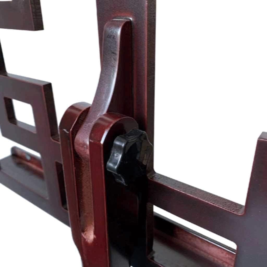 Music Stands Retro Solid Wood Music Holder Portable Sheet Music Stands for Guitar Guzheng Violin Book Stands Adjustable Angle,