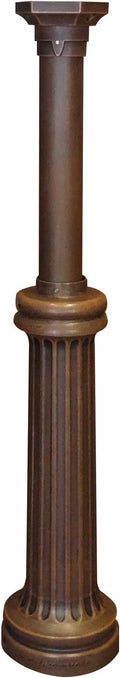 Special Lite Bradford Mailbox Post - Copper Cast Aluminum Post for Curbside Mailbox - SPK-590-CP
