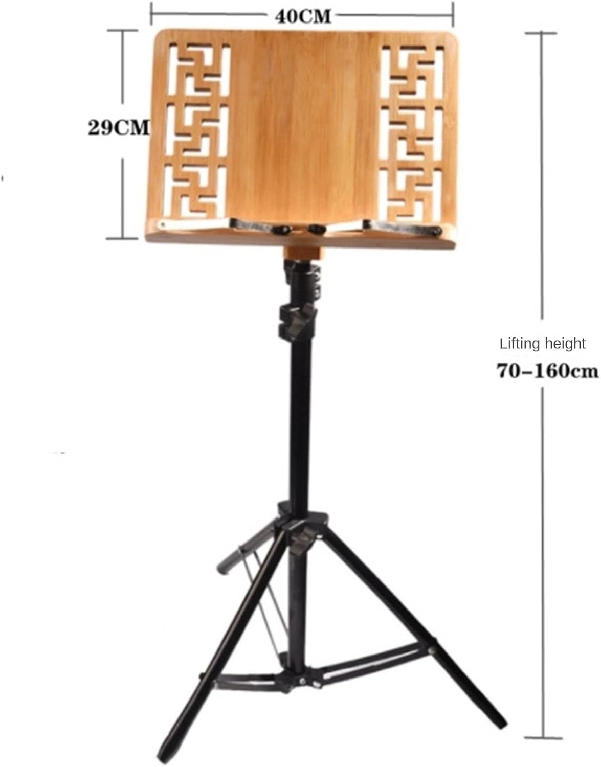 Sheet Music Stand Portable Lifting Music Stand Foldable Home Music Holder for Guitar Violin Piano Music Stand Holder