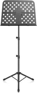 Music Holder, Portable Sheet Music Stand with Carrying Bag, Height Adjustable, Sturdy, with Pages, Foldable Tripod, for Guitar, Piano, Drums, Violin Player, Easy to Install
