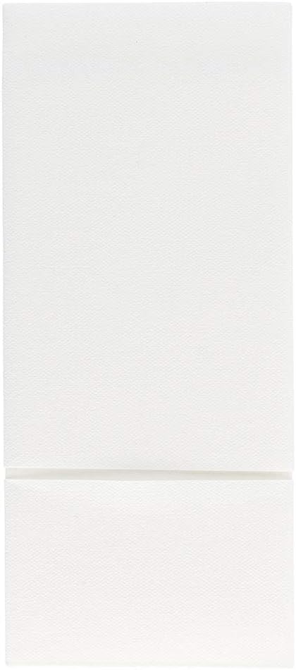 White Linen Feel Cloth Like Paper Dinner Napkins with Built in Flatware Pocket, Absorbent Napkins Pre Folded, Guest Hand Towels, Cutlery Pocket for Weddings, Party, Events (700)