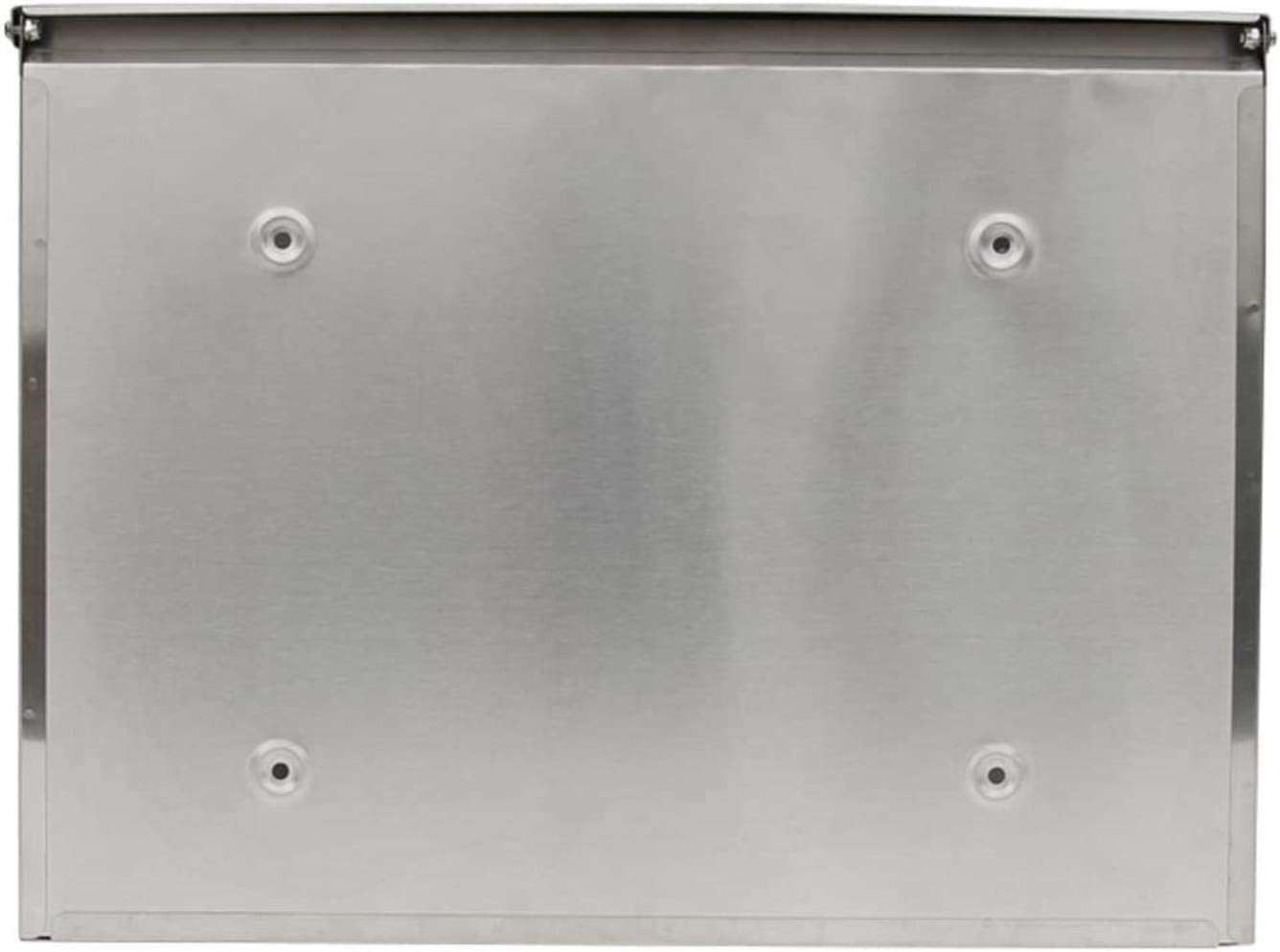 Mailbox Mail Box Rainproof Wall Postbox 304 Stainless Steel Glass Outdoor Fashion Villa