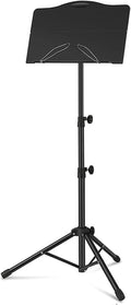 Sheet Music Stand, Tabletop Music Book Stand with Portable Carrying Bag, Portable, with Music Sheet Clip Holder, Heavy Duty, Music Stand for Keyboard, for Violin, Guitar, Ukulele, Drums