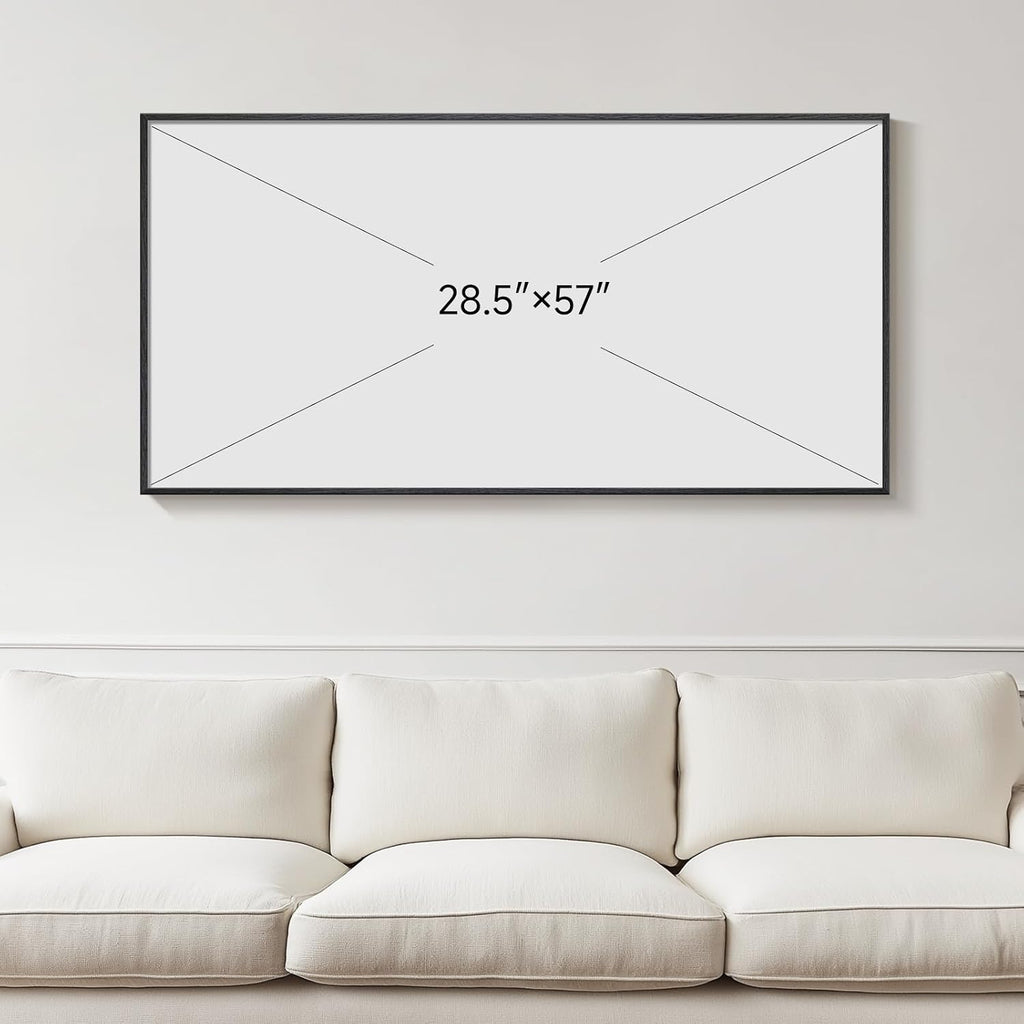 Large Framed Modern Abstract Vertical Wall Art for Living Room, Bright Style Luxury Art Prints Paintings Artwork for Walls, Silver Gray Minimalist Pictures for Hallway Entryway Foyer Stair Office Wall Decor 30x60 In