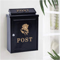 Letterboxes Mailbox Wall-Mounted Mail Boxes Community Postbox Letter Box Villa Letter Box Creative Villa Rainproof Retro Mailbox (A) (B)