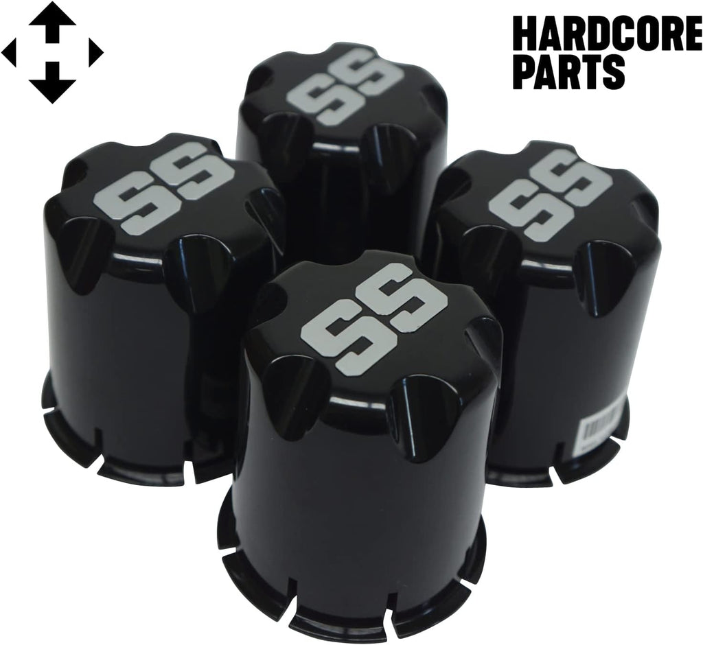 Hardcore Parts 4' Drop Axle Lift Kit for EZGO Marathon (1975-1993) Electric Golf Cart with 10' Black 'Panther' Wheels and 20'x10'-10' DOT rated All-Terrain tires