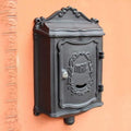 Mailbox Post Box Newspaper Box Outdoor Front Panel Stainless Steel Aluminum Box Cover Outdoor Wall Vintage