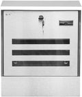 Mailbox Newspaper Box Postbox Stainless Steel Letter Box Outdoor Creative Large Letter Box Outdoor Wall-Mounted