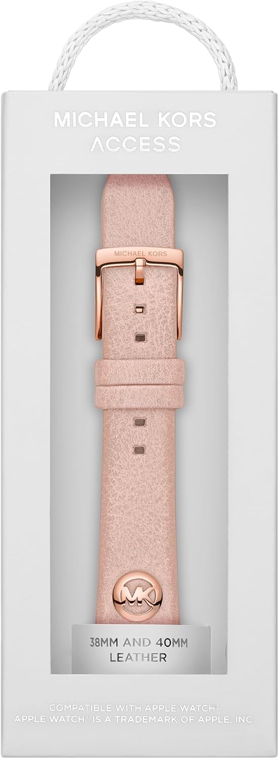 Michael Kors 38 mm/40 mm/41 mm Logo Charm Band for Apple Watch® Pink One Size