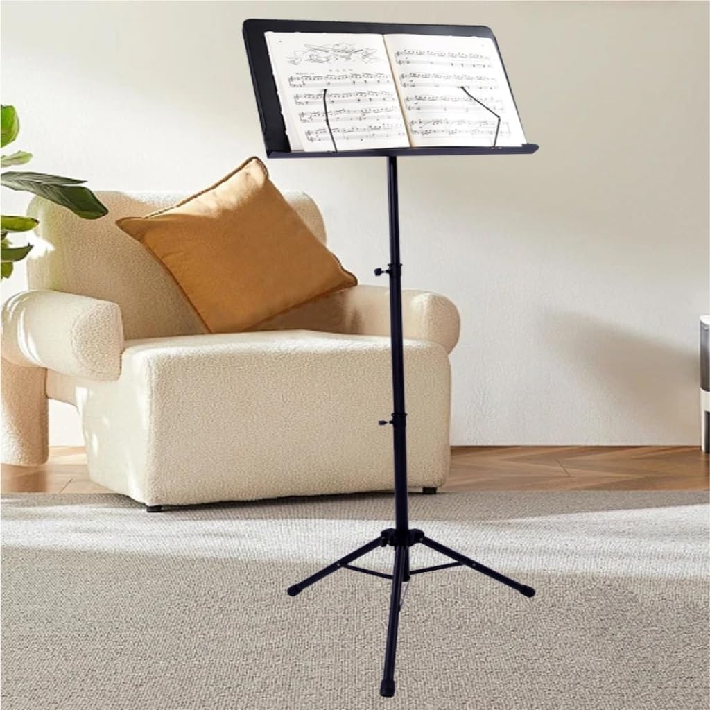 Music Stand Music Stand Guzheng Guitar Stand Drum Stand Music Stand Convenient For Home Performance Violin Stand Sheet Music Stand(Blue,B)