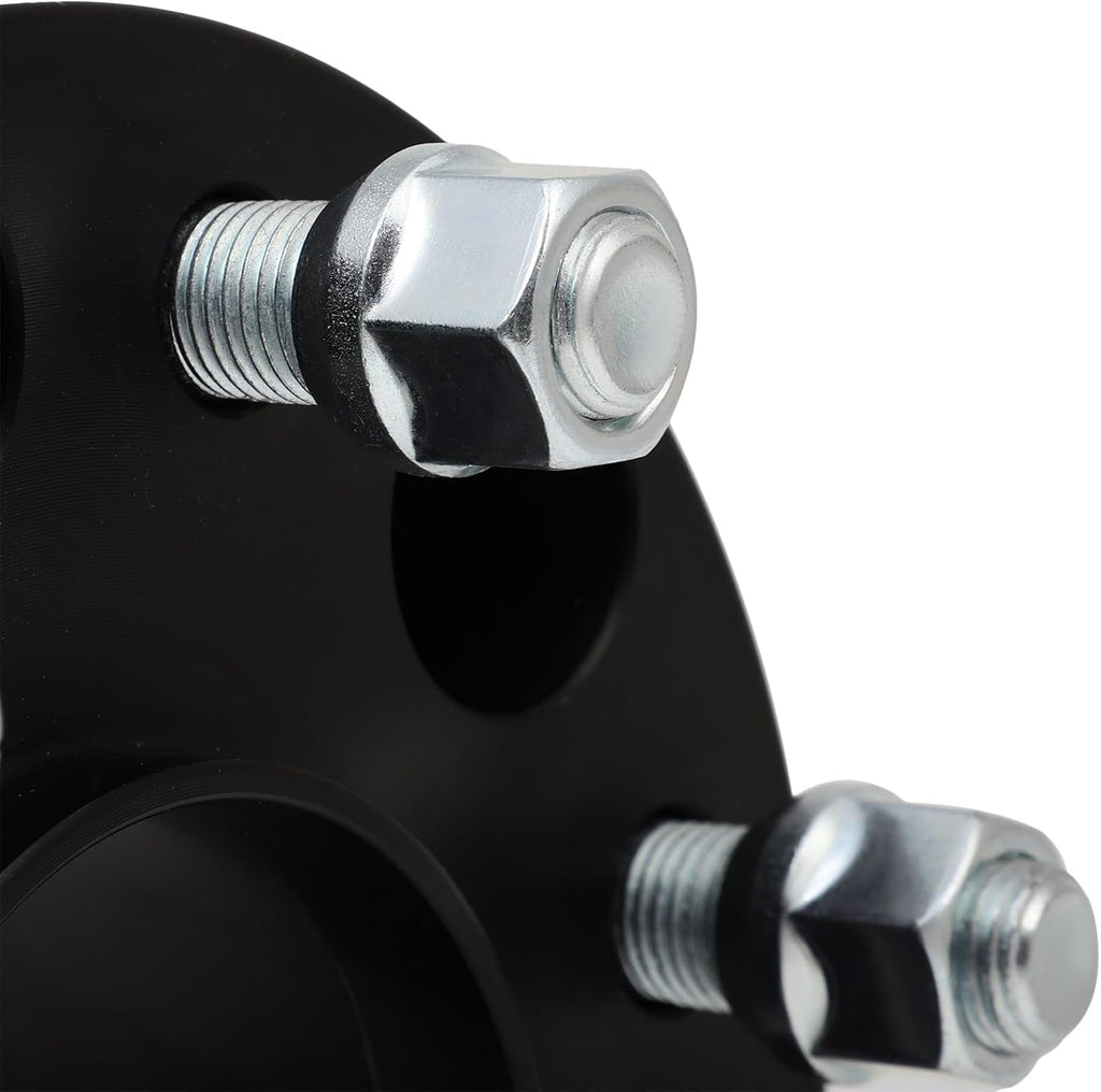 ECCPP Set of 4 2 inch Wheel Spacer 6x5.5 6x139.7 Wheel Spacer Adapter Kit with M 14x1.5 78.1mm Hub Bore for Astro Avalanche 1500 Blazer C2500 for Chevy Pickup 6 Lug Black Aluminum