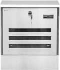 Mailbox Postbox Stainless Steel Letter Box Outdoor Creative Large Letter Box Outdoor Wall-Mounted Home