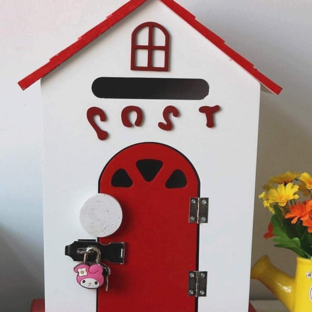 Mailbox Outside Wall Mount Post Box Secure Mailbox Letterbox Outdoor Mailboxes