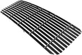 APS Premium Aluminum Black Rivet Studs Wide Billet Grille Grill Insert Compatible with GMC Sierra 2500 3500 2015 2016 2017 2018 2019 Main Upper N19-U52368G