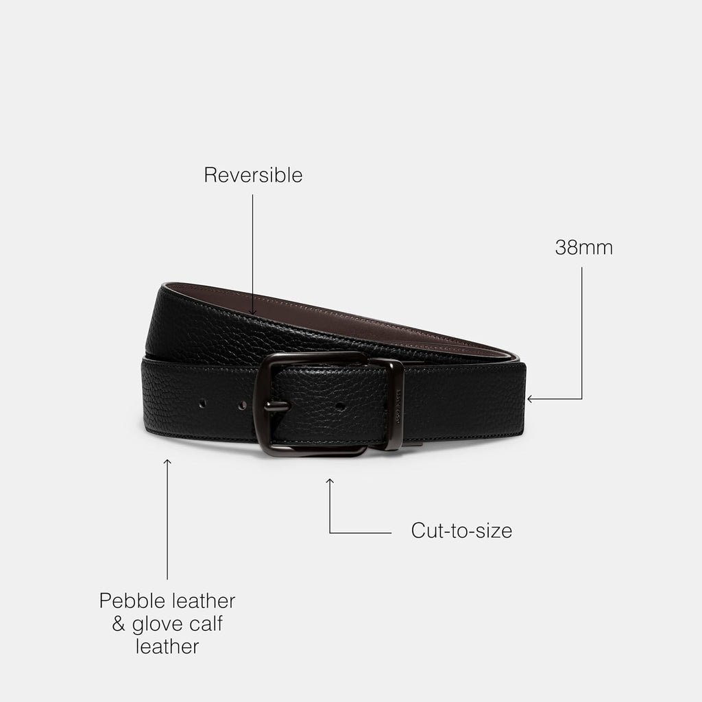 COACH 38MM Wide Harness CTW Reversible Belt