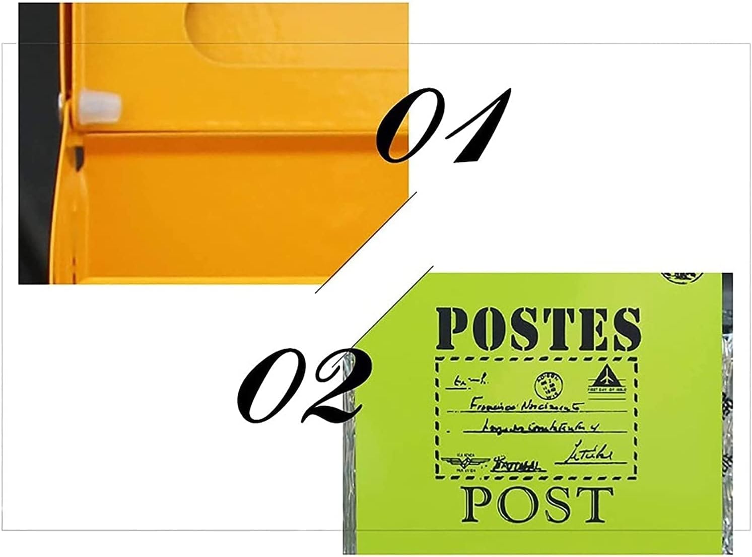 Suggestion Box Mailbox Complaint Suggestion Box Wall Mounted Mailbox Fashion Bucket Newspaper Boxes Metal Letter Post Mailbox Retro American Pastoral Mailbox Mailboxes for Outside Post Mount ( Color :