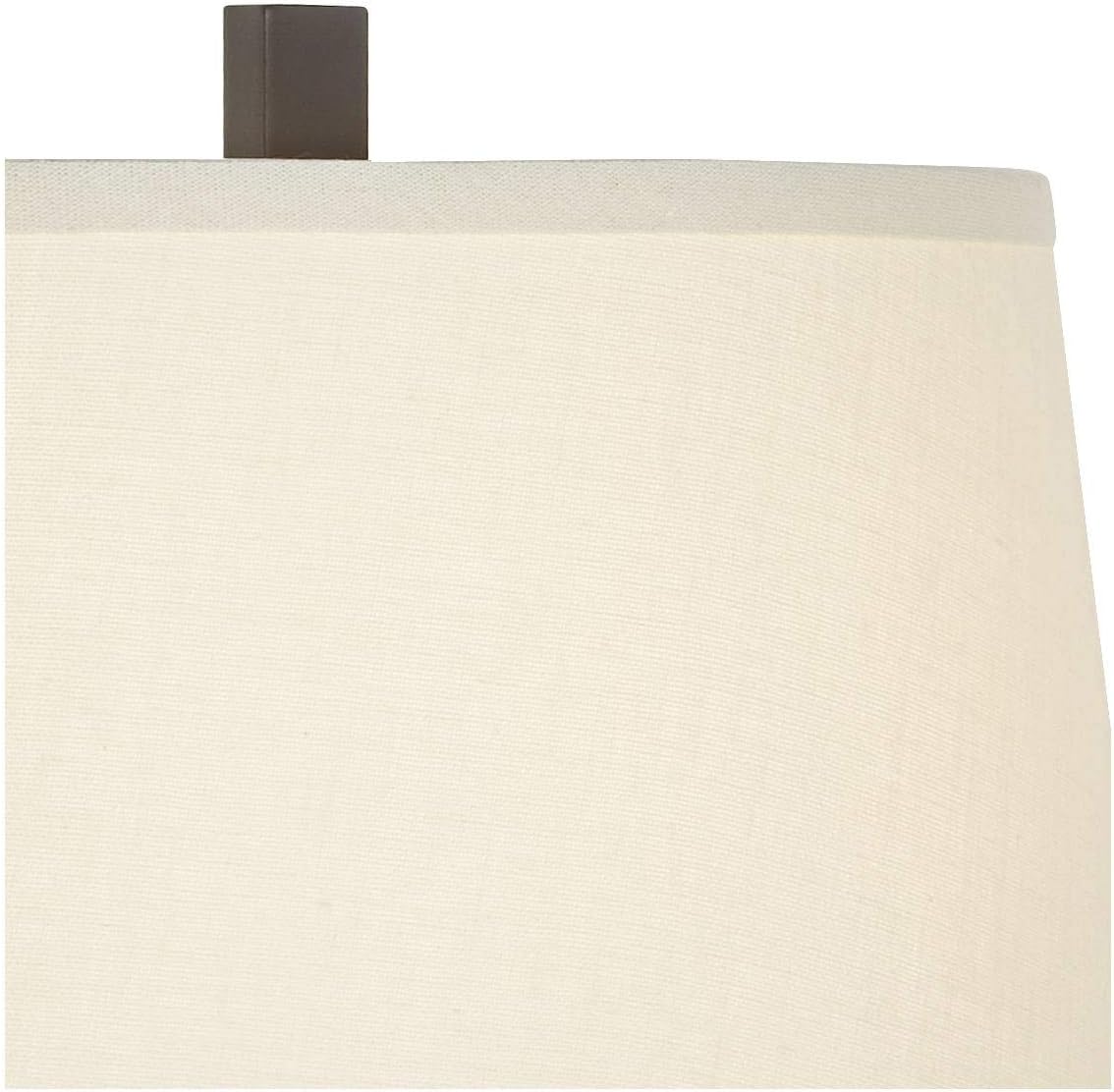 Franklin Iron Works Easley Modern Swing Arm Adjustable Wall Lamp with Cord Matte Bronze Brown Plug-in Light Fixture Dimmable Fabric Drum Shade for Bedroom Bedside Living Room Reading Kitchen