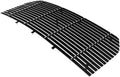 APS Premium Aluminum Black Rivet Studs Wide Billet Grille Grill Insert Compatible with Ford F150 F-150 2015 2016 2017 Main Upper N19-U01368F