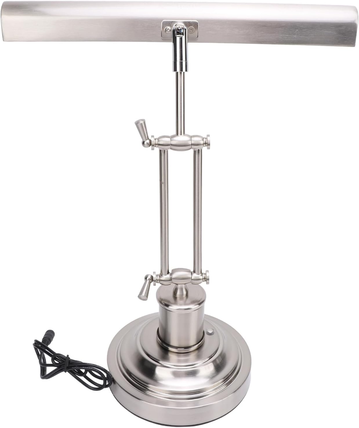 Pomya LED Piano Lamp 12W Touch Control, Music Stand Light, Eye Caring CRI85 Desk Lamp with 360 Adjustable Head, Sheet Music Light for Piano, Desk, Reading (US Plug)